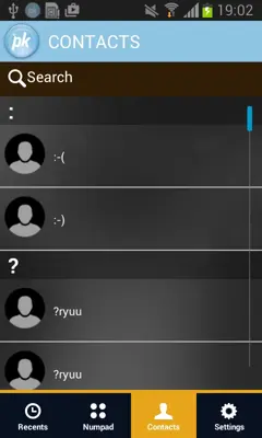 pkcall android App screenshot 3